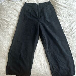 Madewell black Harlow pants - size 10
